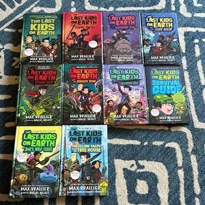 Max Brallier Last kids on earth hardcover series 1-10